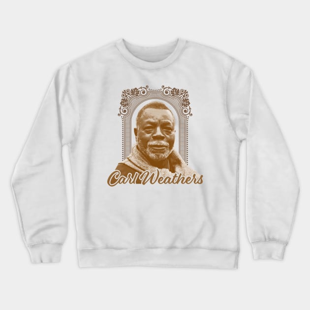 carl weathers - retro vintage Crewneck Sweatshirt by LAKOSH